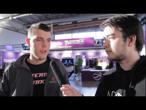 Dreamhack Winter 2011 - Day 2 Interview Shakira beats SK-Gaming