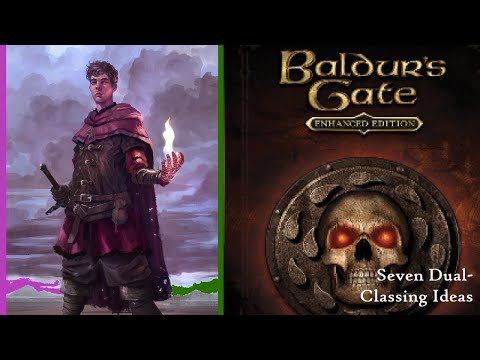 Seven Baldur's Gate EE Dual-Classing Suggestions
