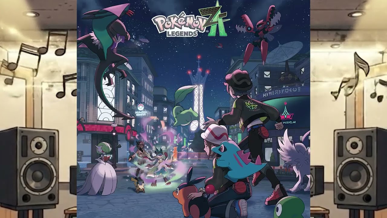 Lumiose City (Night) – Pokémon Legends: Z-A [In-Game BGM]