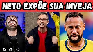 Neto expõe toda a sua inveja dos jogadores. #4k #4kvideo
