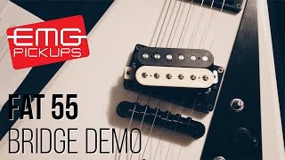 Video thumbnail for EMG Retro-Active Fat 55 Bridge Pickup Demo by Bryce VanHoosen