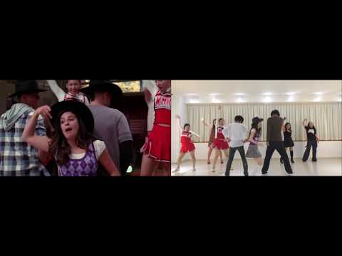 Gleedom - My Life Would Suck Without You (Glee Dance Comparison)