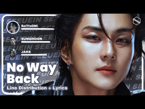 ENHYPEN - No Way Back (feat. So!YoON!) | Line Distribution + Lyrics 