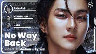 Download lagu ENHYPEN - No Way Back (feat. So!YoON!) | Line Distribution   Lyrics  mp3