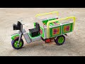 How To Make Matchbox Tuk Tuk Cargo Autorickshaw At Home Simple Creative Idea From Matchboxes