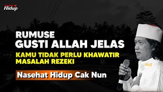 Download lagu Tidak perlu khawatir masalah rezeki - Nasehat Hidup Cak Nun mp3 Download lagu Tidak perlu khawatir masalah rezeki - Nasehat Hidup Cak Nun mp3