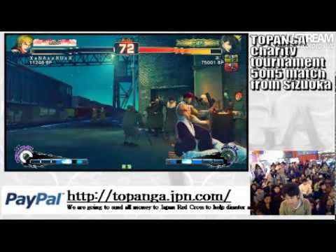 SSF4 AE: Nemo (Yang) vs Ryu, Vega, Ken, Cody, Yang - TOPANGA Cup
