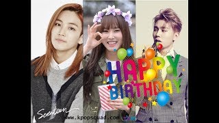 Download lagu Daftar 13 Idol KPOP ( Artis Korea ) Yang Ulang Tahun Di Bulan Oktober Update 2017 mp3