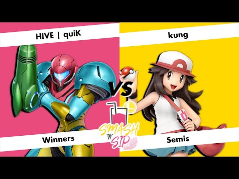 Smash'n'Sip Refill #35 - Winners Semi - HIVE | quiK (Samus) vs. kung (Pokémon Trainer)