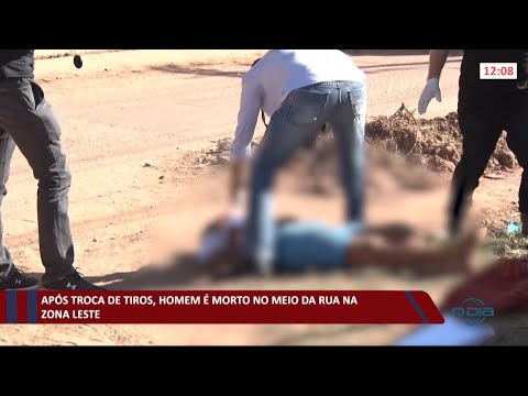 Após troca de tiros, homem é morto no meio da rua em Teresina 27 08 2021