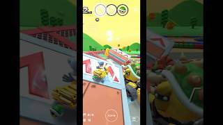巨大クッパに1周ハンデあげた結果w #マリオカートツアー #マリオカート