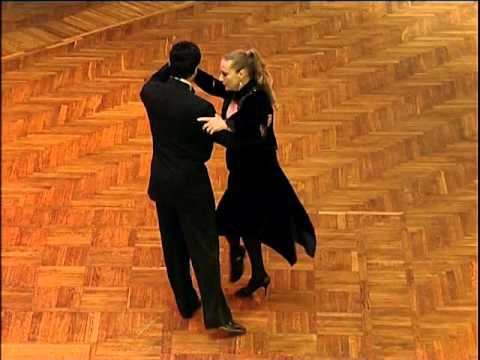  Carlos Rivarola  and  Maria Rivarola  are  dancing  at  White Nights tango festival  in  2009