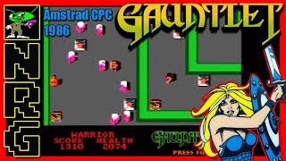 NRG: 5-10 Minutes of Gameplay - Gauntlet [Amstrad CPC]