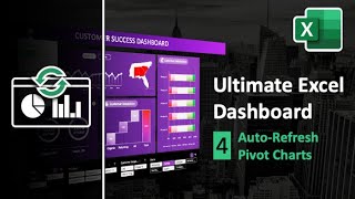 Auto-Refresh Pivot Tables and Pivot Charts when Source Data Changes | Ultimate Excel Dashboard Ep. 4