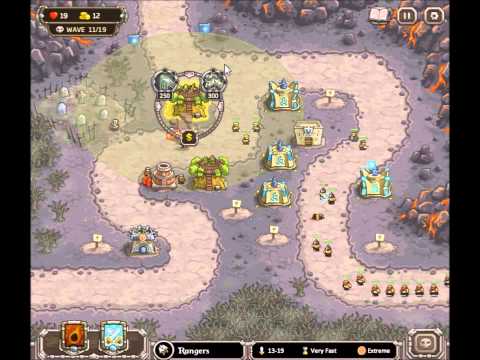 Kingdom Rush Hard E10 The Wastes