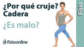 ¿POR QUÉ suenan o CRUJEN las caderas. Es malo, produce artrosis o desgaste