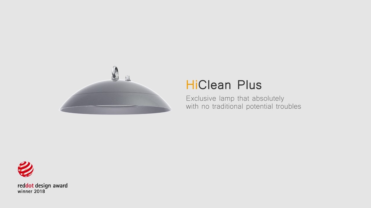 HB06 HiClean Plus LED High Bay (Reddot)
