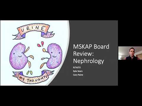 AHD 9 16 21 MKSAP Nephrology K Sears and C Paine