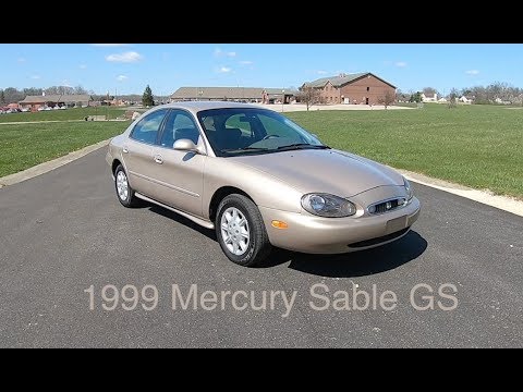 1999 Mercury Sable GS|Walk Around Video|In Depth Review|Test Drive