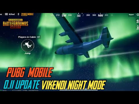 PUBG Mobile Vikendi Night Mode Gameplay 😍 | FIRST LOOK - NEW G36C GUN - PUBG Mobile 0.11 Update ✔