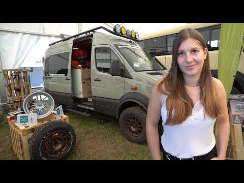 Klaus builds any motorhome into a van and back in 5 minutes. Perfect with airline rails.