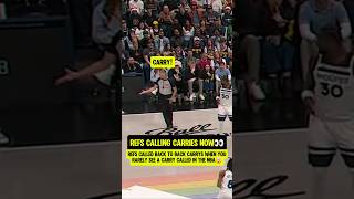 Refs decided to start calling CARRIES😭