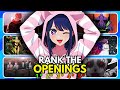 RANK THE ANIME OPENING WITHOUT KNOWING THE NEXT ONE