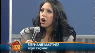Stephanie Martinez The Daily Buzz Live Performance & Interview Part I of III