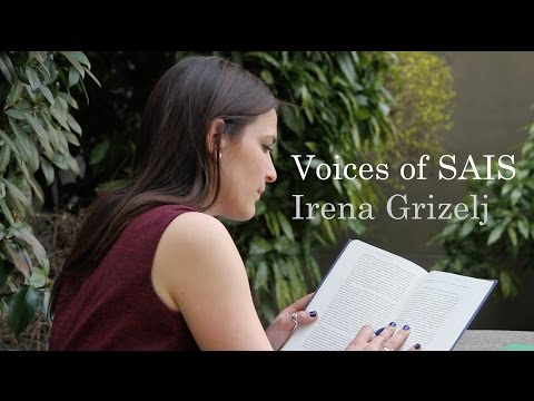 Voices of SAIS: Irena Grizelj