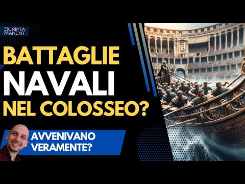 Battaglie navali nel Colosseo. Avvenivano veramente?