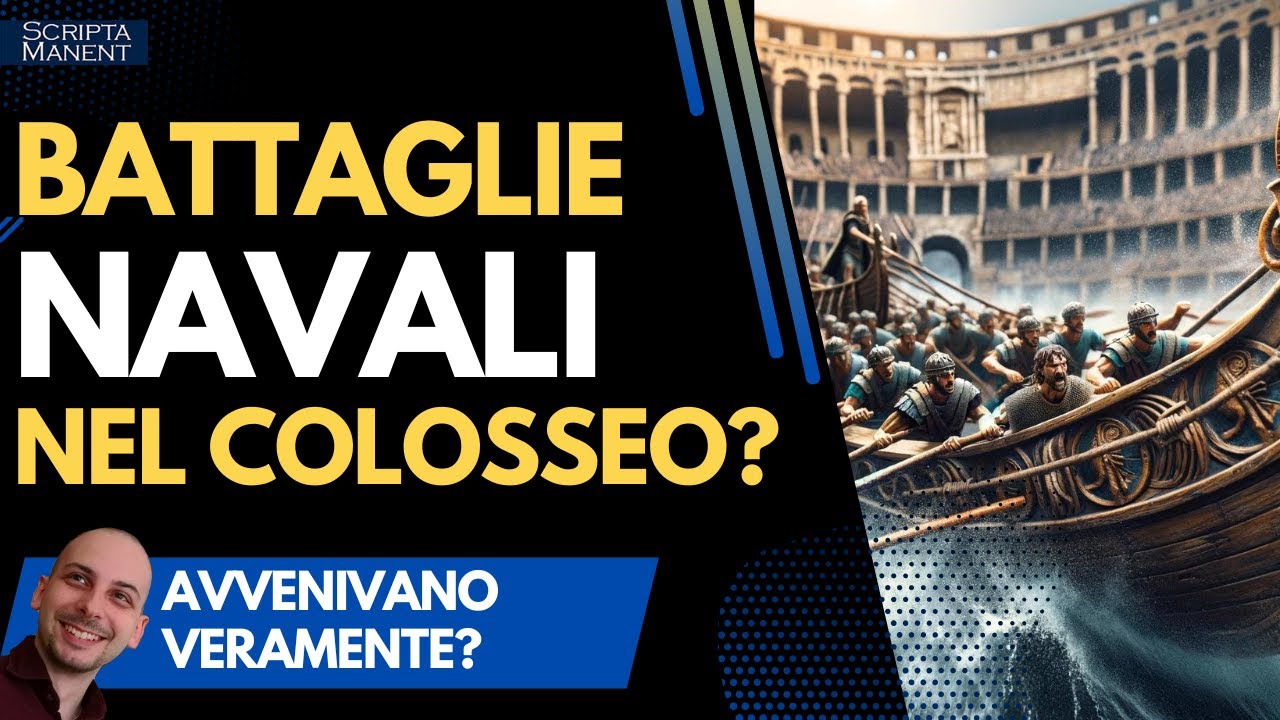 Battaglie navali nel Colosseo. Avvenivano veramente?