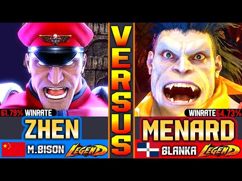 SF6 — MenaRD in Japan | Blanka vs Vega (vs Zhen) M.Bison ▰ High-Level Street Fighter 6 Gameplay