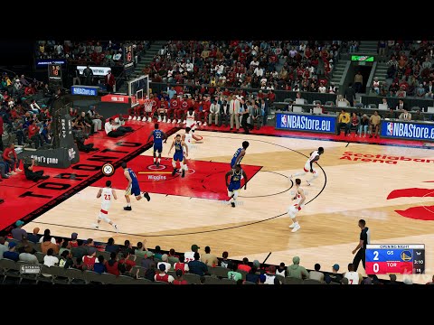 NBA 2K22 - Golden State Warriors vs Toronto Raptors - Gameplay (PS5 UHD) [4K60FPS]