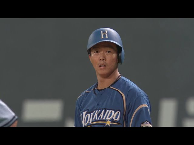 【2回裏】女房役がきっちり仕事!! ファイターズ・鶴岡のタイムリーで先制!! 2018/8/26 F-E