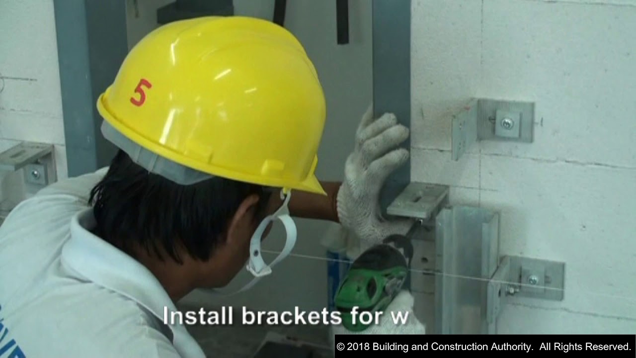 Cladding Installation @ BCA, Singapore