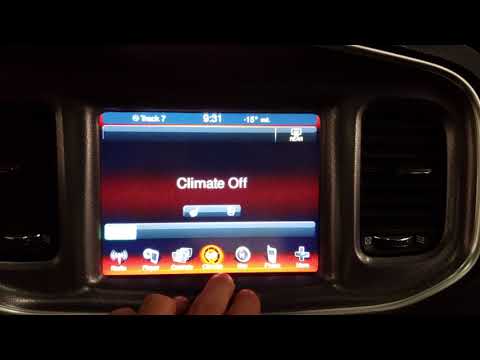 18G0974 - 2012 Dodge Charger SXT - GPS/INFO/Radio Screen