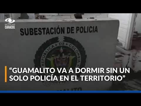 Crítica situación en El Carmen, Nte. de Santander: subestación policial quedó destruida tras ataques