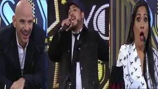 Se reían  de él,  pero cuando empezó a cantar sorprendió al jurado