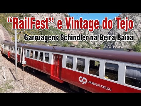 Vintage Trains on the Beira Baixa Line