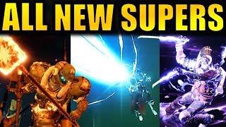 Destiny 2: ALL 9 NEW SUPERS REVEALED! - New Perks &amp; Abilities! | Forsaken Expansion