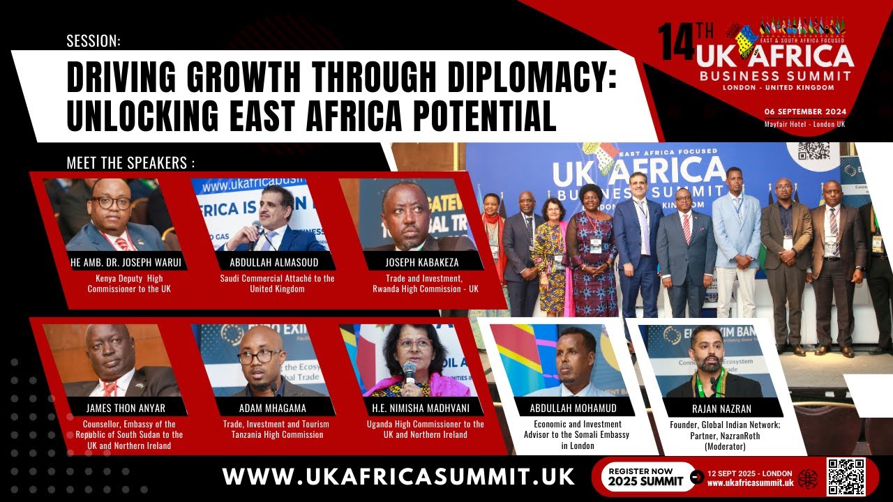 Driving Growth Through Diplomacy: East Africa’s Economic Future at UK-Africa Summit 2024 🌍💡