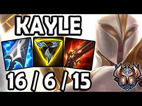 KAYLE vs JAYCE [ MID ] Lol EUW Challenger  ✅