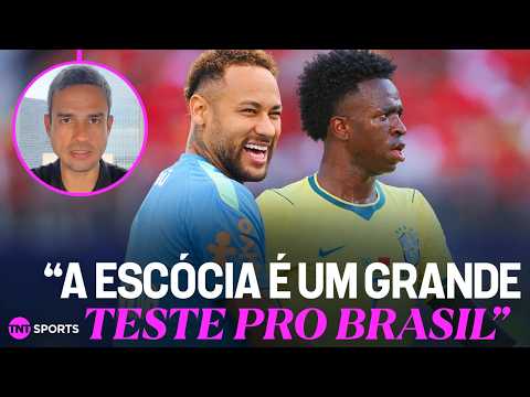 O QUE O BRASIL PRECISA PRA JOGAR COM O NEYMAR CONTRA ESCÓCIA? MARCELO BECHLER ANALISA!