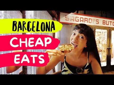 Barcelona Cheap Eats! | Quick bites, street food, tapas!