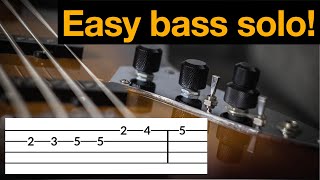 Bass Tabs: Hickory Dickory Dock - Easy Bass Guitar Solo!