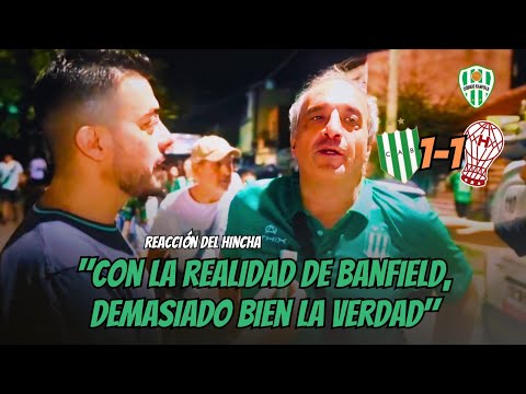 FAN REACTION 🟢⚪ | BANFIELD 1 - HURACÁN 1