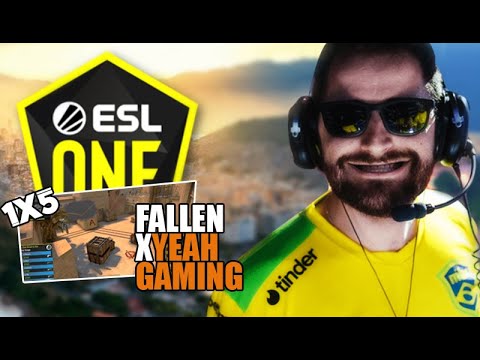 [ SO CLUTCH ] 1x5 -  FalleN vs Yeah -  ESL One Road to Rio 2020