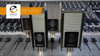 Video thumbnail for Sontronics Delta II & Sigma II Ribbon Microphones - Expert Review by Production Expert