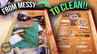 Organizing A Woodworking Shop Drawer Using FOAM!