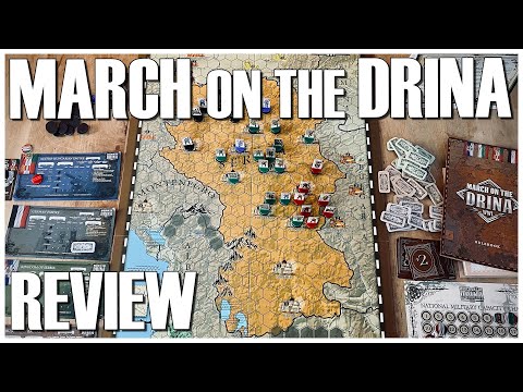 March on the Drina Review | Princeps Games | Wargame Board Game | World War 1